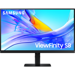 Monitor LED Samsung ViewFinity S8 S80UD LS27D800UAUXEN 27 inch UHD IPS 5 ms 60 Hz USB-C HDR