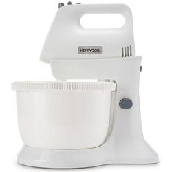 Mixer cu bol Kenwood Chefette Lite HMP32.A0WH, 450W, bol rotativ 3,4L, 5 viteze+Pulse, alb
