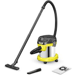 Aspirator cu sac Karcher V-15/4/18, 15 L, 1000 W, Negru