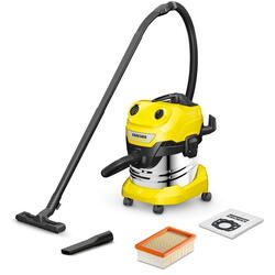 Karcher Aspirator umed-uscat WD 4 S V-20/5/22, 20 L, 1000 W, Galben