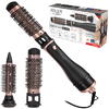 Perie de par Adler AD2026, 2 in 1, Ceramica, 1200W, Negru/Roz