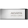 A-Data Memorie USB ADATA UR350 metalic, 128GB, USB 3.2, argintiu/negru