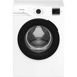 Masina de spalat rufe Arctic APLM1WFSU18410W, 8 Kg, 1400 RPM, Clasa A, Motor Silent Inverter, Recycled Tub, Fast/Intensive, Steam, Prewash, Child Lock, Add-In, Alb