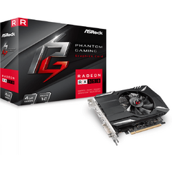 Placa video ASRock Radeon RX 550 Phantom Gaming 4GB GDDR5 128-bit