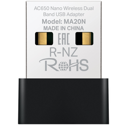 Adaptor wireless MERCUSYS MA20N Nano Dual-Band
