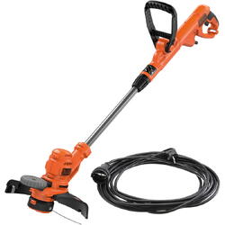 Black+Decker Trimmer de tuns gazon/iarba electric Black & Decker BESTA530C10, putere 550W, latime de taiere 30 cm, prelungire automata a firului AFS, contine: prelungitor 10 metri