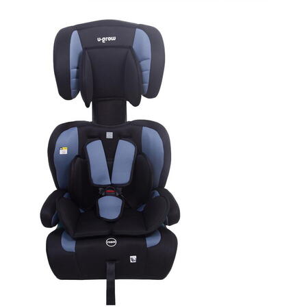 Scaun auto,76-150 cm, gri/blue
