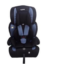 U-Grow Scaun auto,76-150 cm, gri/blue