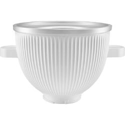 Bol pentru prepararea inghetatei KitchenAid 5KSMICM , 1,9 l capacitate, dimensiuni : 17,8 x 28 x 21,6 cm, alb