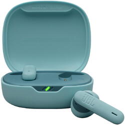 Casti In-Ear JBL Wave Flex 2, True Wireless, Bluetooth, Autonomie 40 ore, Multi-Point, Albastru