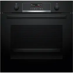 Cuptor incorporabil Bosch HBG539EB3, 71 L, Electric, Multifunctional, Grill, Air Fry, Soft close, 14 functii, AutoPilot40, Autocuratare EcoClean + hidrolitica, Clasa A+, Negru