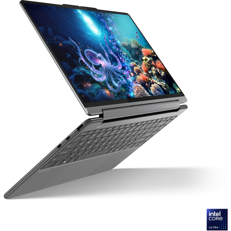 Laptop Lenovo Yoga 9 2-in-1 14ILL10, 14inch OLED, Touch, Intel Core Ultra 7 258V, 32GB RAM, 1 TB SSD, Intel Arc Graphics, Windows 11 Home, Luna Grey