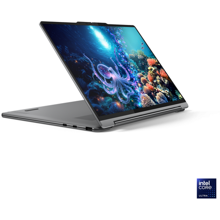 Laptop Lenovo Yoga 9 2-in-1 14ILL10, 14inch OLED, Touch, Intel Core Ultra 7 258V, 32GB RAM, 1 TB SSD, Intel Arc Graphics, Windows 11 Home, Luna Grey