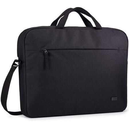 Geanta Case Logic Invigo, pentru notebook de max. 15.6 inch, 1 compartiment, buzunar frontal, waterproof, poliester, negru