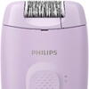 Philips Epilator cu fir BRE237/00 Series 2000, Capac pentru masaj, 1 setare de viteza, Mov
