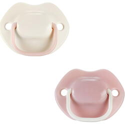Suzeta ortodontica Tommee Tippee Moda, 0-6 luni, Bej/Roz, 2 buc