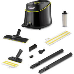 Aparat de curatat cu abur multifunctional Karcher SC 3 Deluxe Anniversary Edition 1.513-436.0, 1900 W, 3.5 bar, incalzire 0.5 min, rezervor 1L, negru