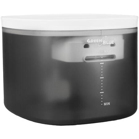 Dozator automat pentru apa pentru animale de companie GreenBlue GB392, USB 5V1A, 21 x 18 x 14.5 cm, 3 L, gri
