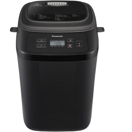 Masina de paine compacta Panasonic SD-PN100KXE, display LCD, 18 programe (4 programe fara gluten), negru