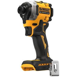 Masina de insurubat cu impact compacta pe acumulator DeWALT DCF850N, motor fara perii, 18V XR, cuplu maxim 205 Nm, 3 viteze, turatie maxima 3250 RPM, iluminare LED, clema prindere curea, fara acumulator/incarcator