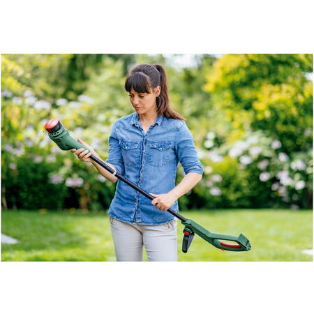 Trimmer de tuns gazon/iarba pe acumulator Bosch EasyGrassCut 18V-26, 18 V, 26 cm diametru lucru, 1.6 mm grosime fir, fara acumulator si incarcator in setul de livrare
