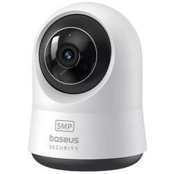 CAMERA IP Interior Baseus Security P1 Pro, 3K, 5MP 2880 x 1620, unghi pana la 360 grade, wireless, slot SD card, "S0TV022132" (timbru verde 0.8 lei) - 6932172662493