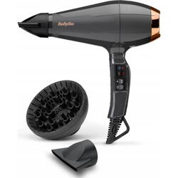 Uscator de par 6719DE, BaByliss, Putere 2200, Ionizare, 2 Viteze, Negru