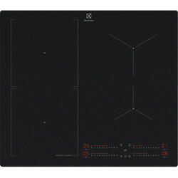 Plita incorporabila Electrolux EIS62453IZ, Inductie, 4 zone de gatit, Booster, Sense Boil, Timer electronic, Blocare de siguranta pentru copii, 60 cm, Negru mat