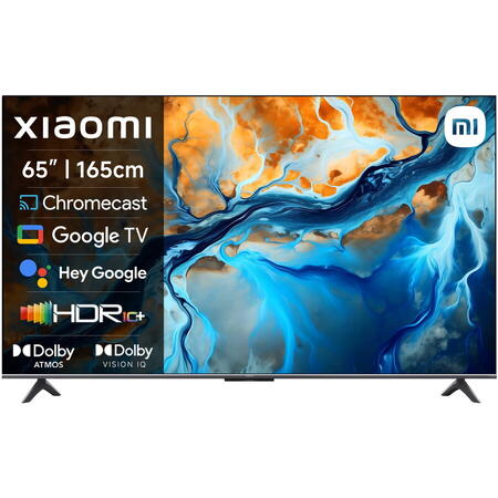 Televizor Xiaomi Mini LED S Mini, 165 cm, Smart Google TV, 4K Ultra HD, 100 Hz, Clasa G ( Model 2025 )