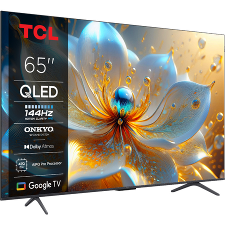 Televizor TCL QLED 65T8C, 164 cm, Smart Google TV, 4K Ultra HD, (Model 2025)