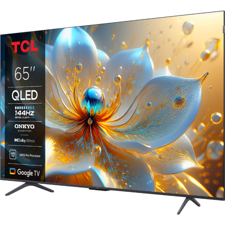 Televizor TCL QLED 65T8C, 164 cm, Smart Google TV, 4K Ultra HD, (Model 2025)