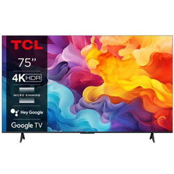 Televizor LED TCL 75P69B, 190 cm, 75", Ultra HD 4K, Smart TV, WiFi, CI+