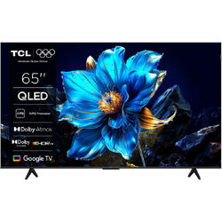 Televizor TCL QLED 65P7K, 164 cm, Smart Google TV, 4K Ultra HD, Clasa F (Model 2025)