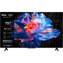 Televizor TCL LED 75P6K, 189 cm, Smart Google TV, 4K Ultra HD, Clasa E (Model 2025)