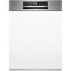 Masina de spalat vase semi-incorporabila Bosch SMI6ECS12E, 14 seturi, 8 programe, ExtraDry, Sistem Rackmatic, Tab-count, Home Connect, 60 cm, Clasa A