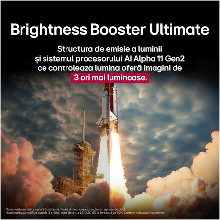 Televizor LG OLED evo 55G51LW, 139 cm, Smart, 4K Ultra HD, 120 Hz, Clasa E (Model 2025)