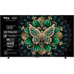 Televizor MiniLed TCL 98C6K, 248 cm, Smart Google TV, 4K Ultra HD, 100Hz, Clasa E (Model 2025)