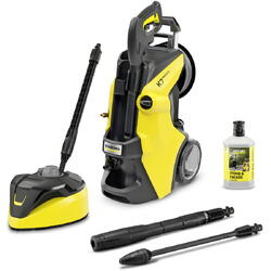 Karcher Aparat de spalat cu presiune K7 Premium Power Home Flex, putere 3000 W, 180 bar presiune maxima, 600 l/h debit maxim, furtun de presiune PremiumFlex 10 m, 3-in-1 Multi Jet , perie exterior T7 + detergent 3 in 1, pistol G180Q
