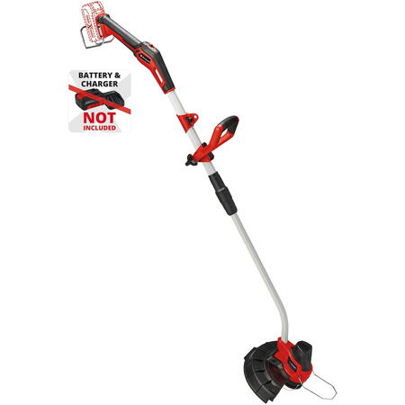 Trimmer de tuns gazon/iarba pe acumulator Einhell Power-X-Change GE-CT 18/33 Li- SOLO, 18 V, 33 cm diametru taiere, 2 mm grosime fir,protectie flori, fara acumulator si incarcator in setul de livrare