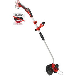 Trimmer de tuns gazon/iarba pe acumulator Einhell Power-X-Change GE-CT 18/33 Li- SOLO, 18 V, 33 cm diametru taiere, 2 mm grosime fir,protectie flori, fara acumulator si incarcator in setul de livrare