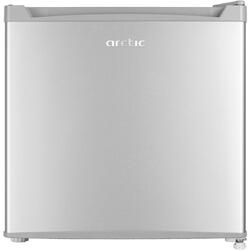 Frigider minibar Arctic AT4746M4S, 46 l, Clasa E, Usi reversibile, H 49.6 cm, Argintiu