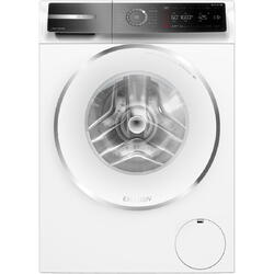 Masina de spalat rufe Bosch Seria 8 WGB25692BY, 10 kg, 1600 RPM, EcoSilence Drive, Iron Assist, Home Connect, Touch control, Iluminare interioara, Clasa A, 60 cm, Alb