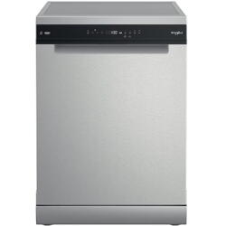Masina de spalat vase Whirlpool W7F HP43 X, 15 seturi, 10 programe, Clasa C, PowerClean, 6th Sense, 60 cm, Inox