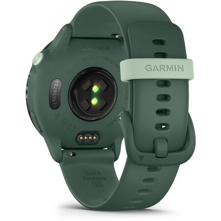 Smartwatch Garmin vivoactive 6, GPS, 42mm, curea silicon, Jasper Green/J. Green Metallic