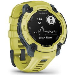 Smartwatch Garmin Instinct E, 45 mm, curea Electric Lime, Electric Lime