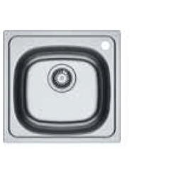 Chiuveta bucatarie inox Franke SKL 610, dreptunghiulara, 1 cuva, 45.5x43.5x15 cm, adancime cuva 15 cm, Inox dekor