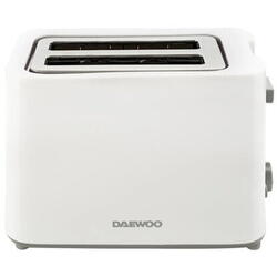 Daewoo Prajitor de paine DBT40W, 750 W, 6 niveluri de rumenire, tavita de firimituri, spatiu depozitare cablu, control electronic rumenire, carcasa Cool Touch,