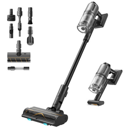 Aspirator vertical fara fir Dreame Z30 VZV17A, putere de aspirare 22.000Pa, 3200mAh, 310 W, autonomie pana la 90 min, baterie puternica 8*3200mAh, negru