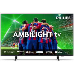 Televizor Philips AMBILIGHT LED 55PUS8319, 139 cm, Smart TV, 4K Ultra HD, Clasa G (Model 2024)