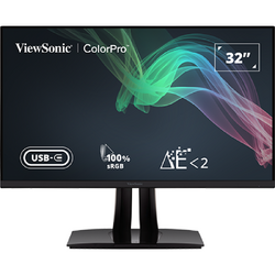Monitor LED ViewSonic VP3256-4K 31.5 inch UHD IPS 5 ms 60 Hz USB-C HDR